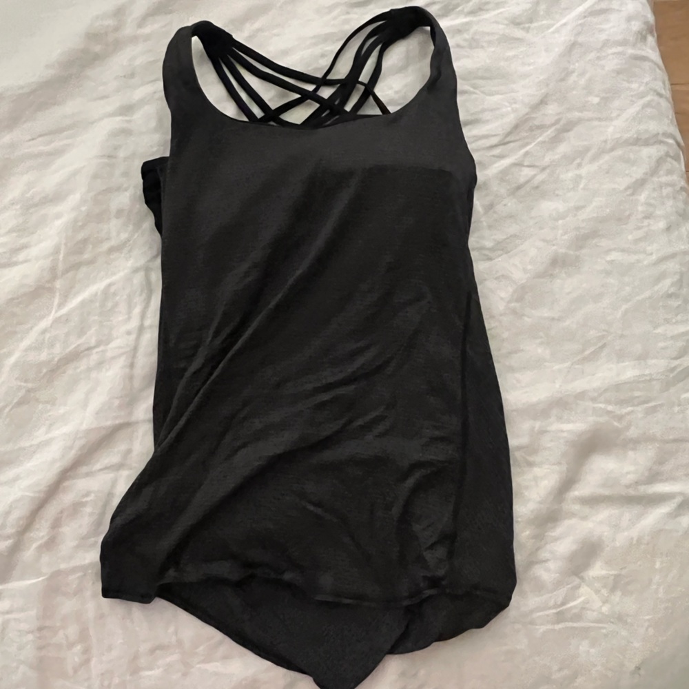 Lulu lemon grey tank top